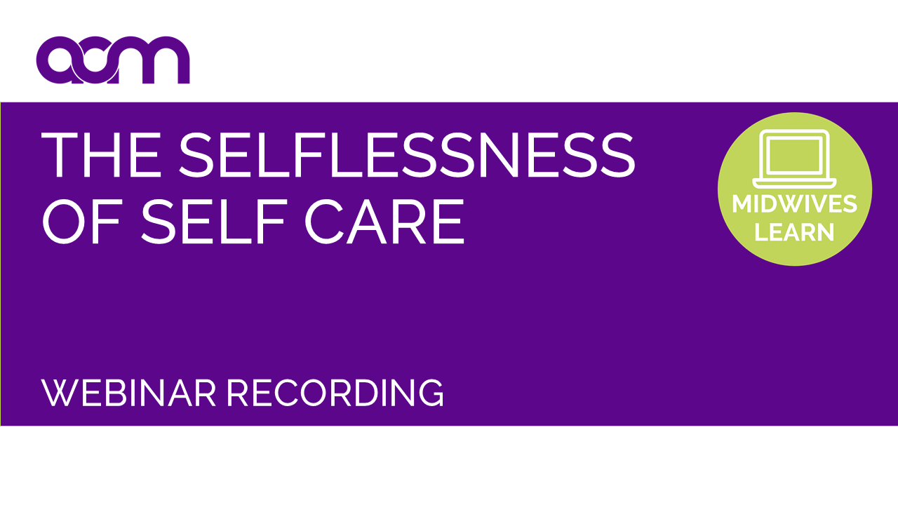 The Selflessness of Self Care