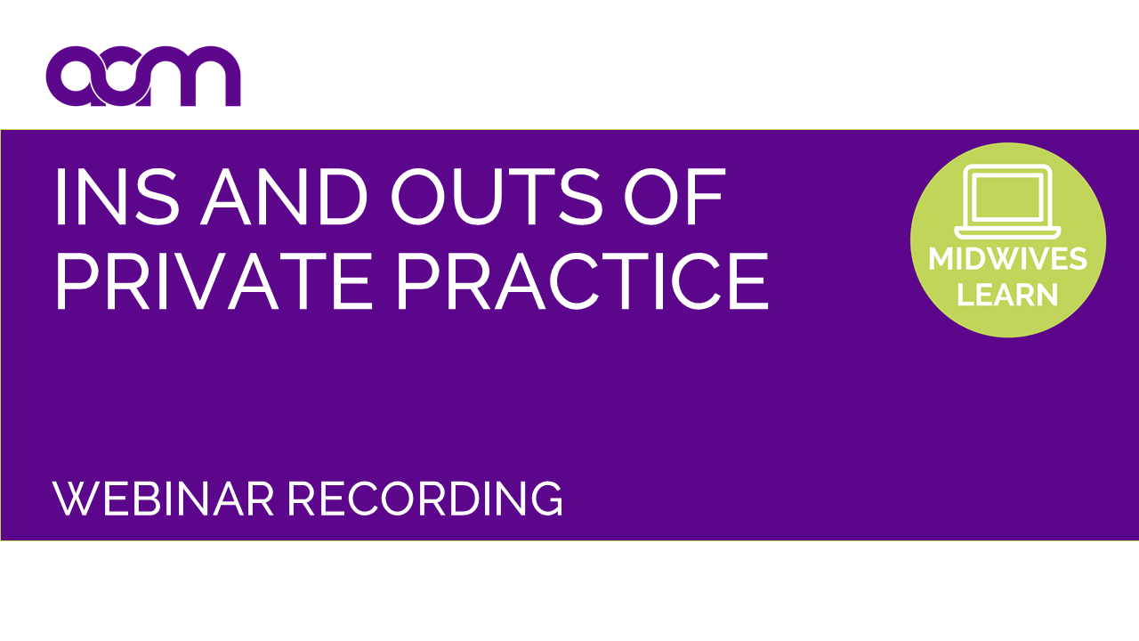 The Ins and Outs of Private Practice